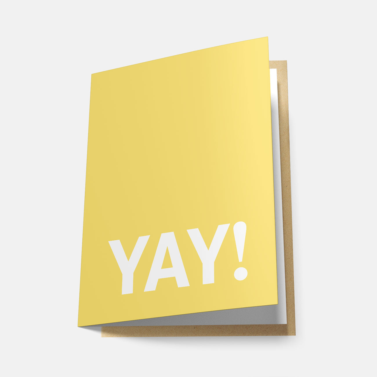 Yay! (Rainbow Series) - Greeting Card