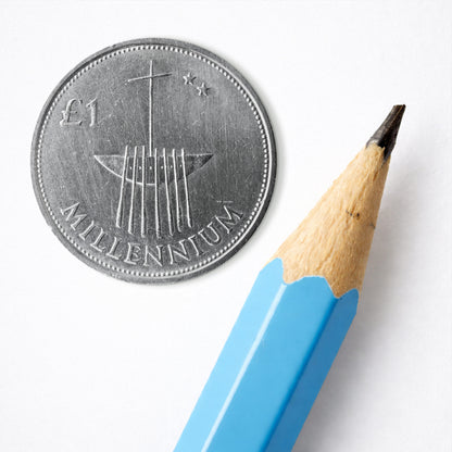 Irish Millennium One Pound (£1) Coin – Broighter Boat by Alan Ardiff & Garrett Stokes - Coin Print