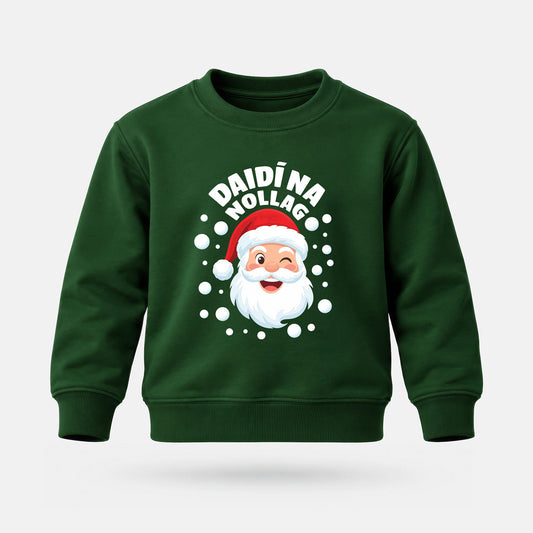 Daidí na Nollag - Kids' Sweatshirt