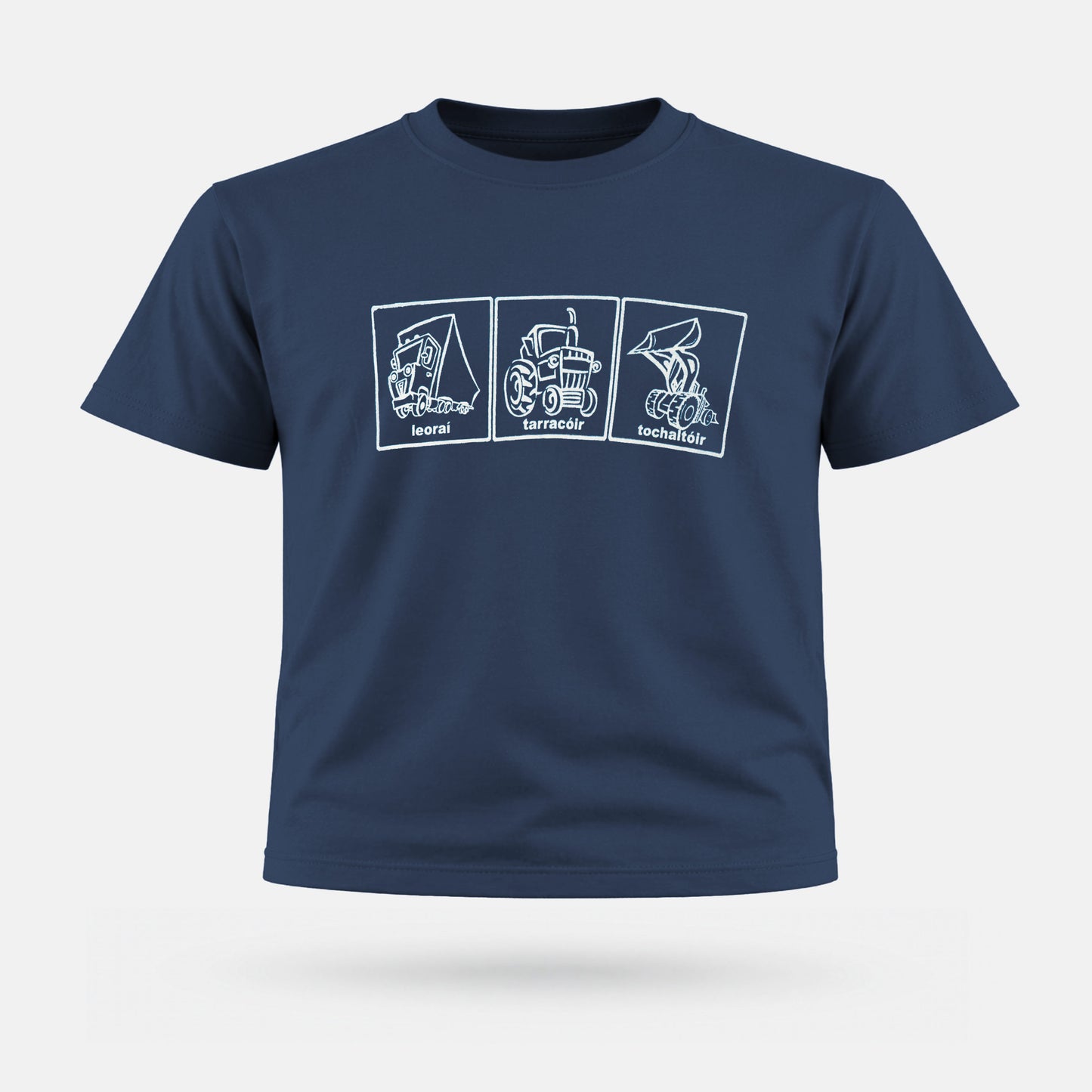 Leoraí, Tarracóir, Tochaltóir - Kids' T-Shirt