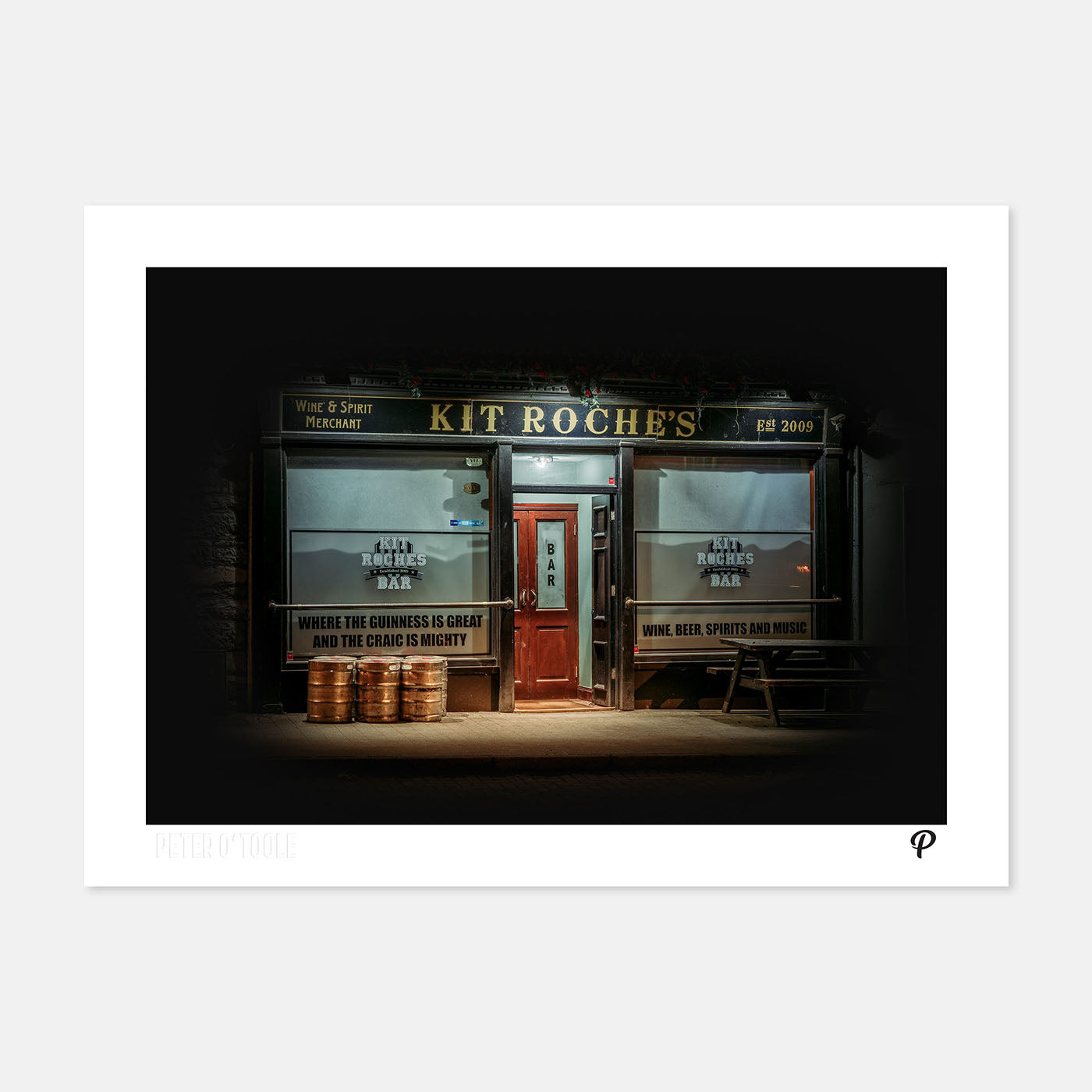 Kit Roche's Pub Print
