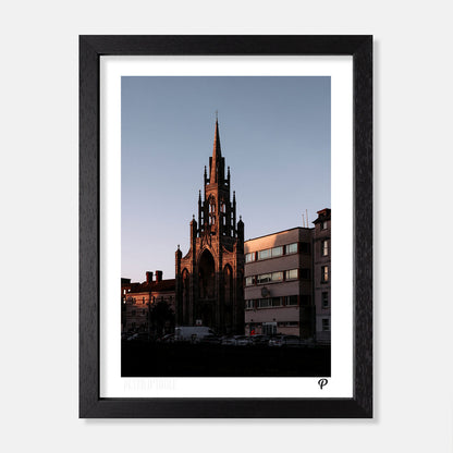 Father Matthew's Quay Last Light Print