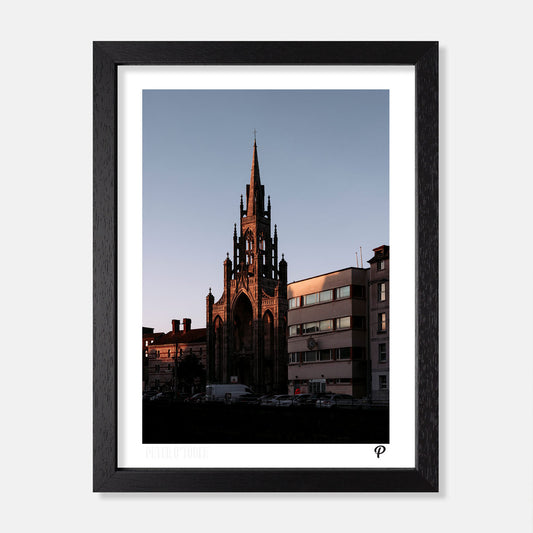 Father Matthew's Quay Last Light Print
