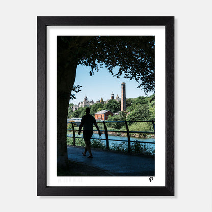 Leisurely Walk Through Lee Fields Print