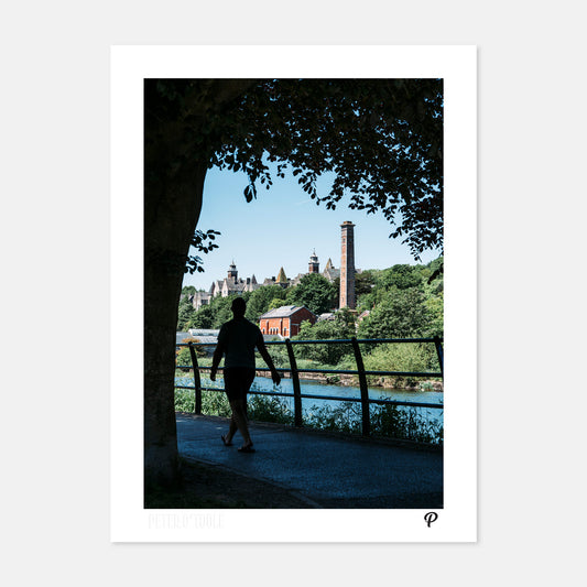 Leisurely Walk Through Lee Fields Print