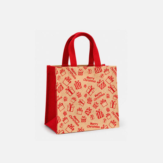 Merry Christmas - Fair Trade Jute Bag