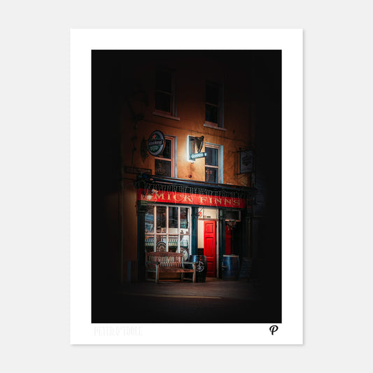 Mick Finns Pub Print