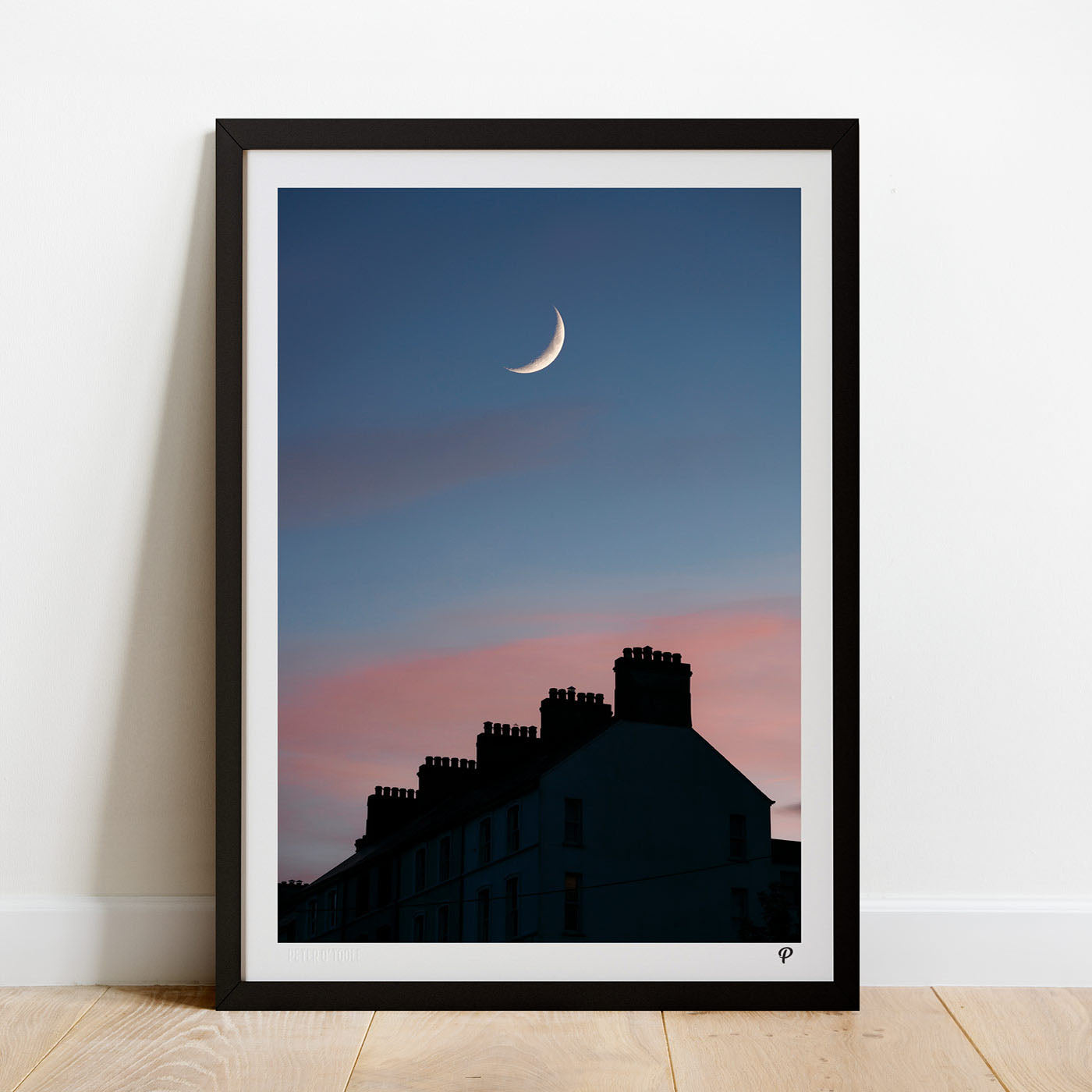 New Moon Over St.Lukes Print
