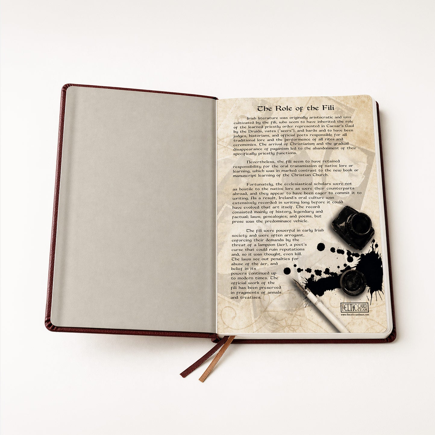 Celtic Faux Leather - Notebook