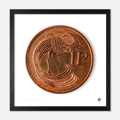 One Penny Coin Print