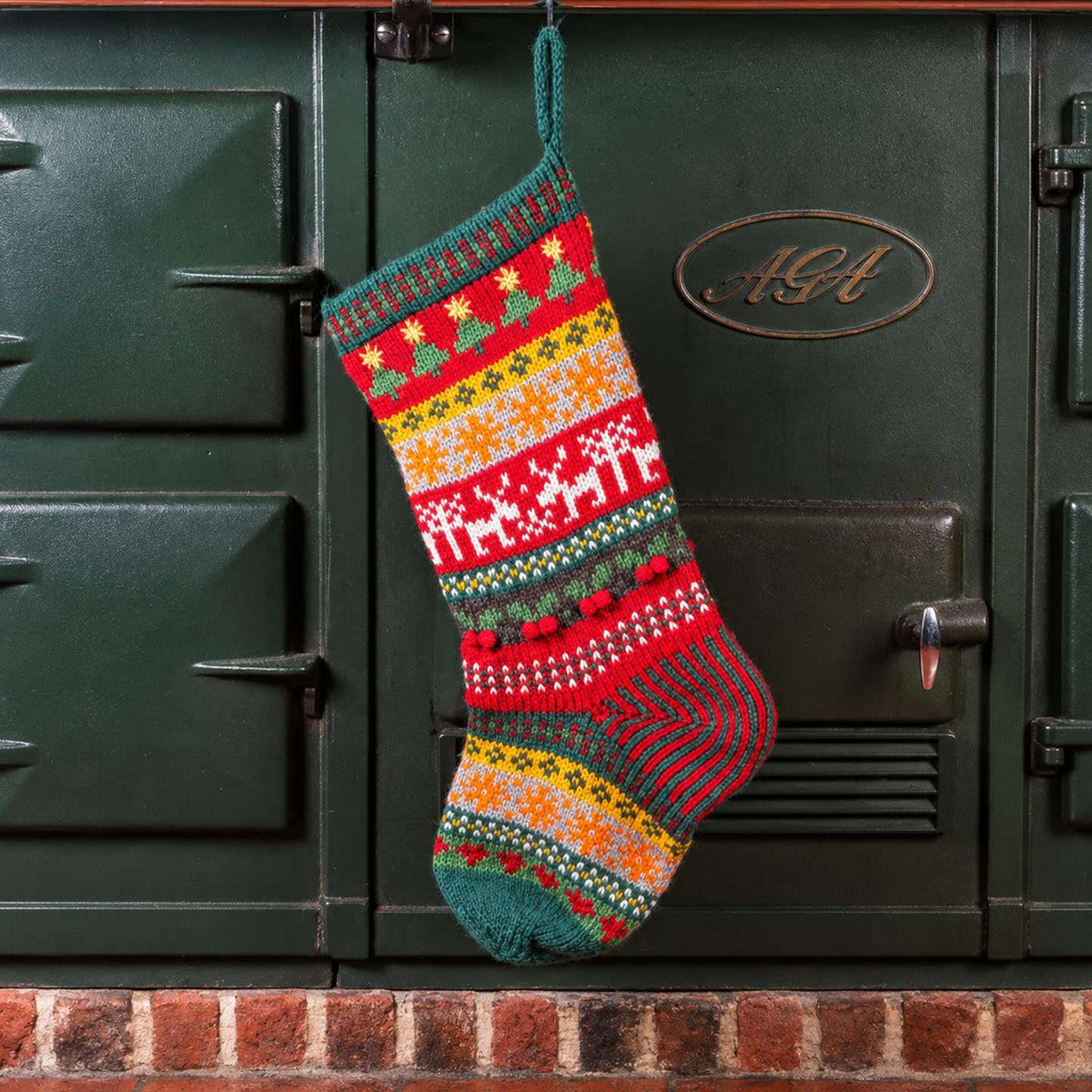 Pachamama Reindeer - Christmas Stocking