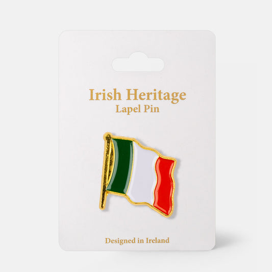 Tri-Colour Irish Flag - Pin