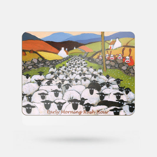 Early Morning Rush Hour by Thomas Joseph - Placemat