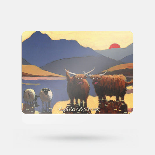 Highland Sunset by Thomas Joseph - Placemat