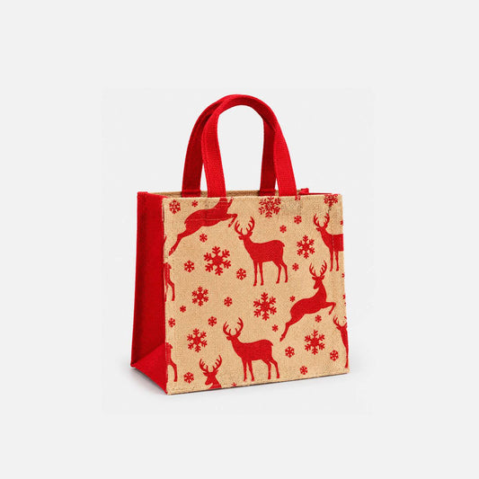 Reindeer - Fair Trade Jute Bag
