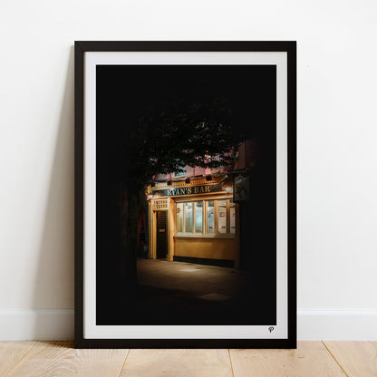 Ryan's Bar Pub Print