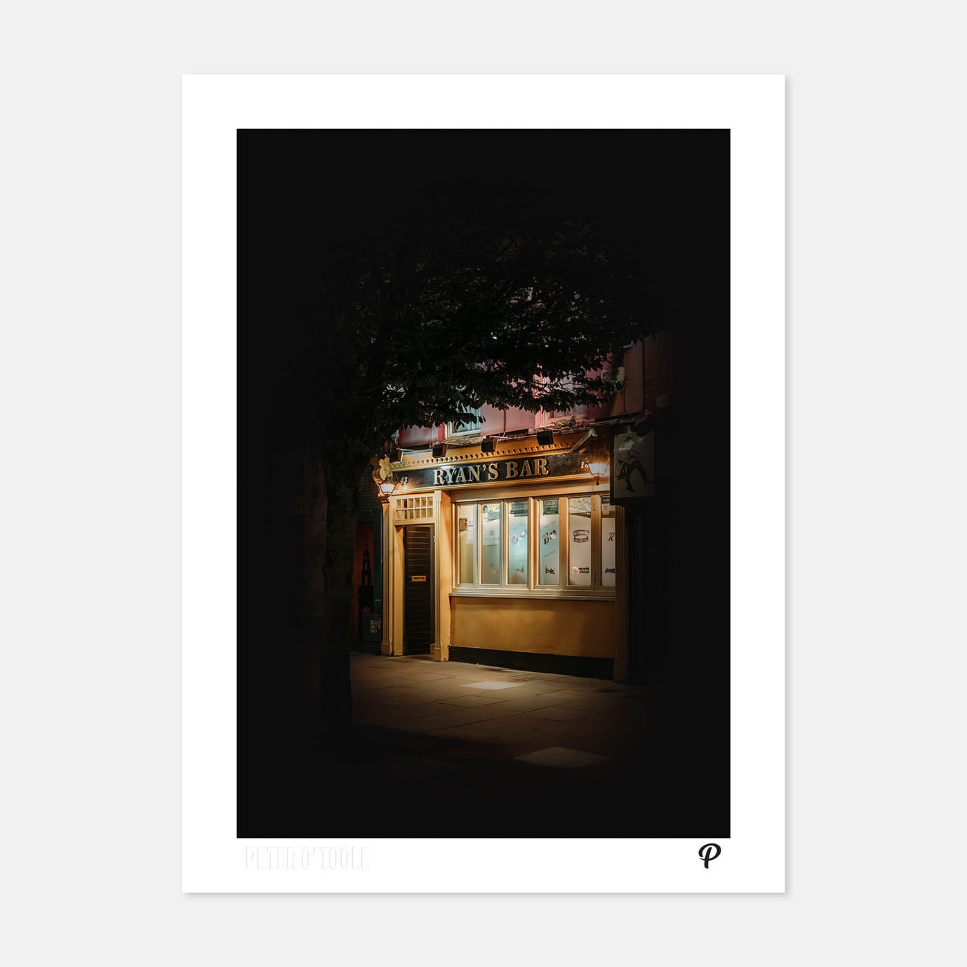 Ryan's Bar Pub Print
