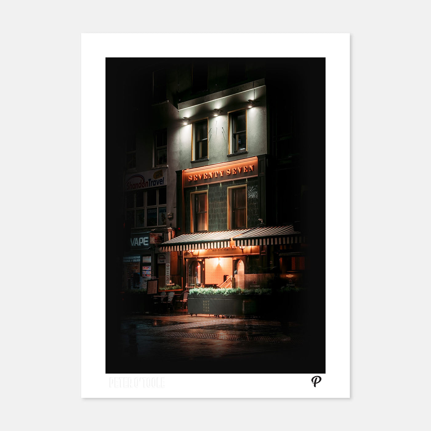 Seventy Seven Pub Print