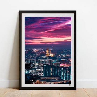 Smouldering Sunset 2021 Print (Portrait)