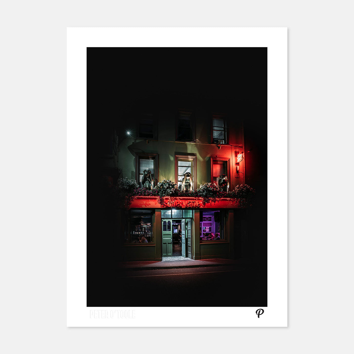 Sober Lane Pub Print
