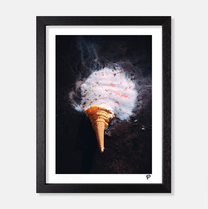 Ice-Cream Splat Print