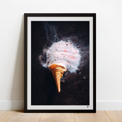 Ice-Cream Splat Print