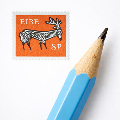 8p Éire Deer Definitive Stamp - Print