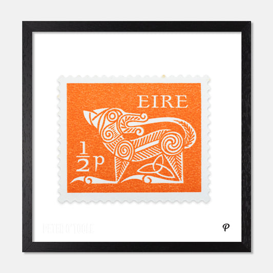 ½p Éire Dog Definitive Stamp - Print