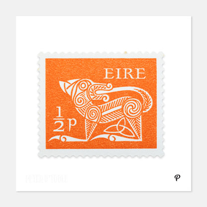 ½p Éire Dog Definitive Stamp - Print