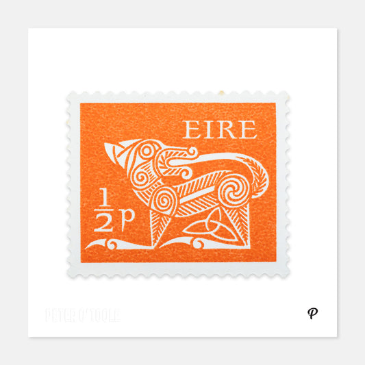 ½p Éire Dog Definitive Stamp - Print