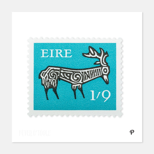 1/9 Éire Deer Definitive Stamp Print