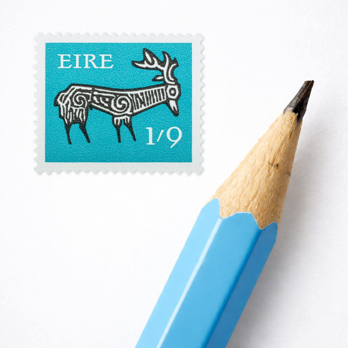 1/9 Éire Deer Definitive Stamp Print