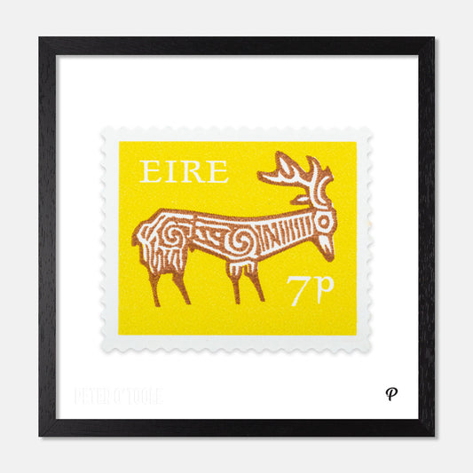 7p Éire Deer Definitive Stamp - Print