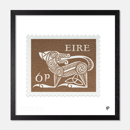 6p Éire Dog Definitive Stamp - Print