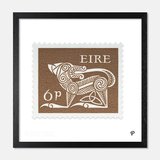 6p Éire Dog Definitive Stamp - Print