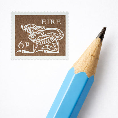 6p Éire Dog Definitive Stamp - Print