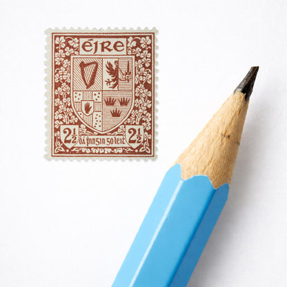 2½d Éire Coat of Arms Definitive Stamp - Print