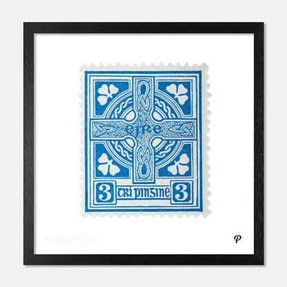 3d Éire Celtic Cross Definitive Stamp - Print
