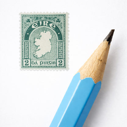 2d Éire Map of Ireland Definitive Stamp - Print