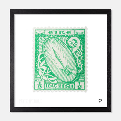½d Éire Sword of Light Definitive Stamp - Print