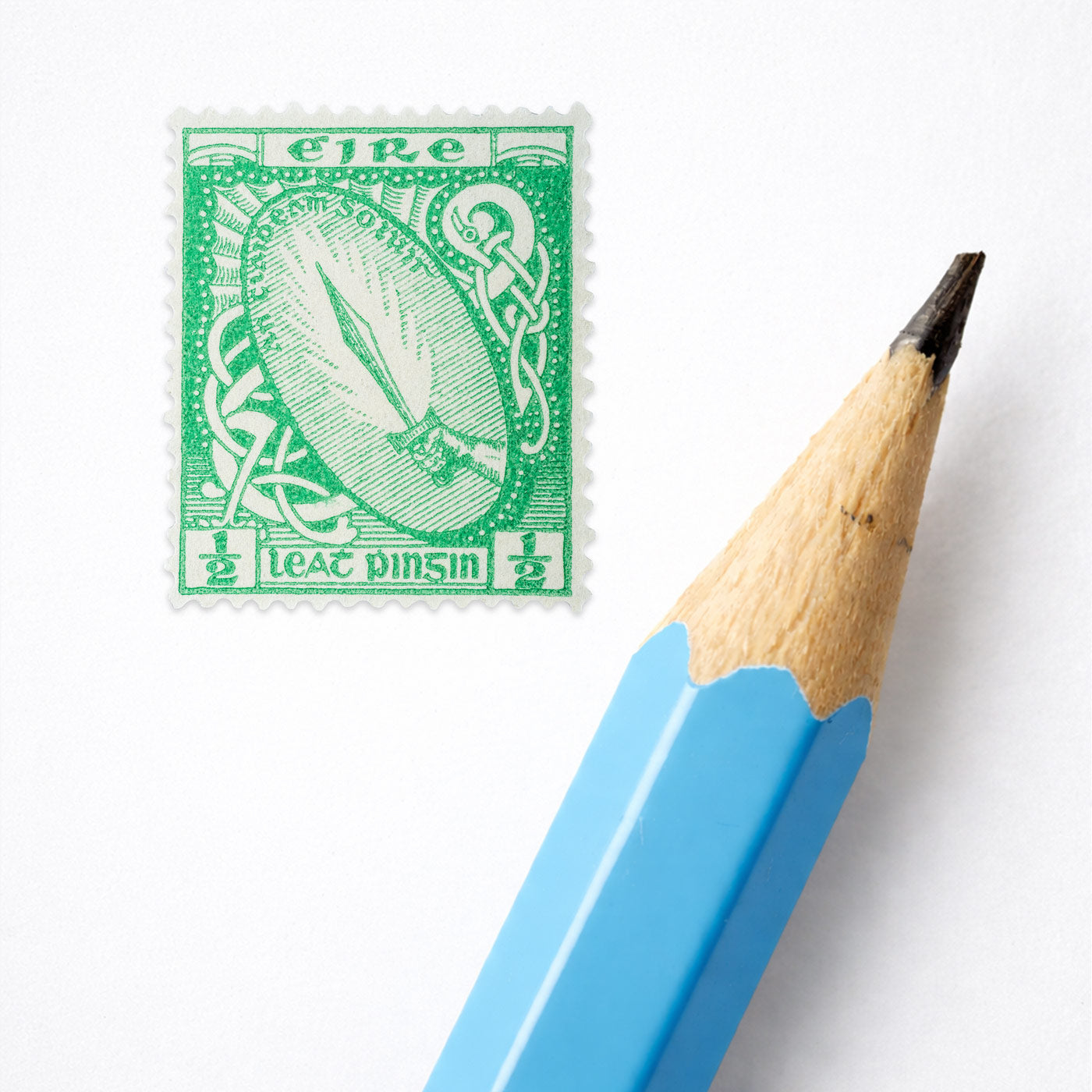 ½d Éire Sword of Light Definitive Stamp - Print