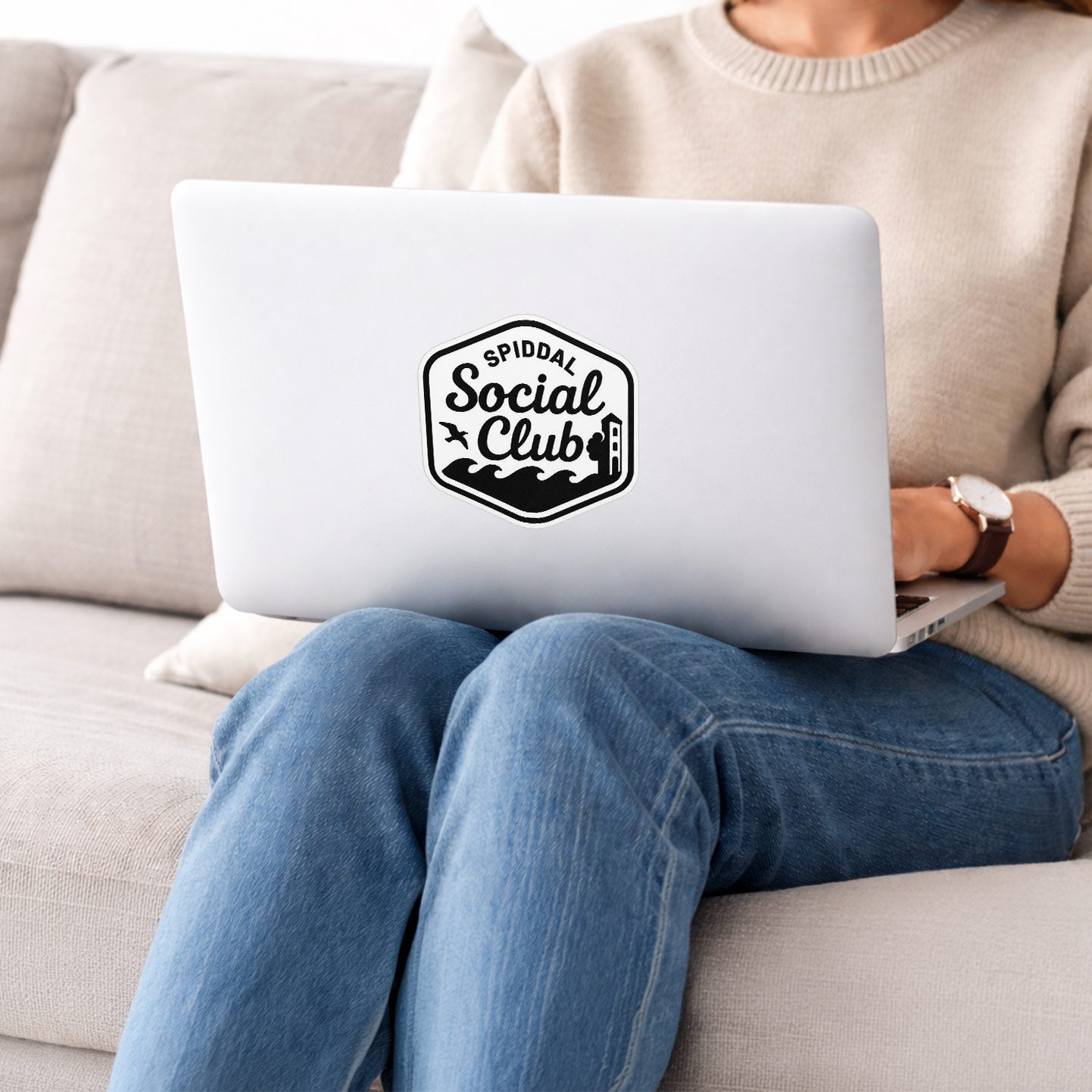 Spiddal Social Club - Sticker