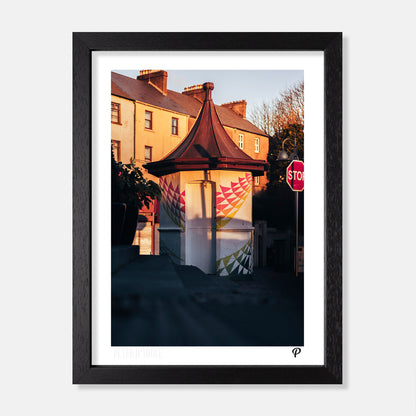 Sunset at the Cross Print