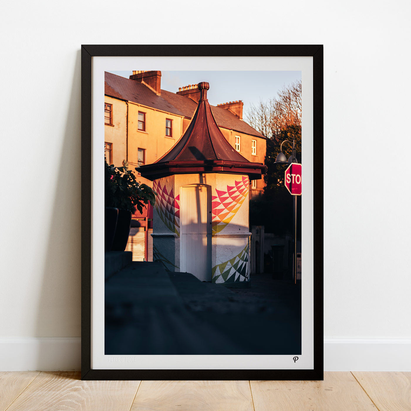 Sunset at the Cross Print