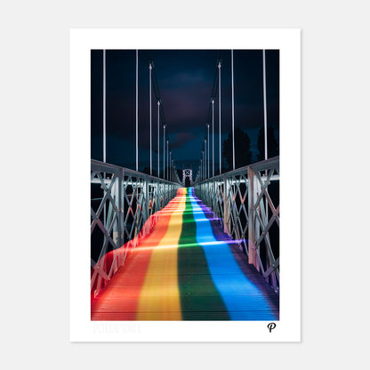 True Colours of the Shakey Bridge Print
