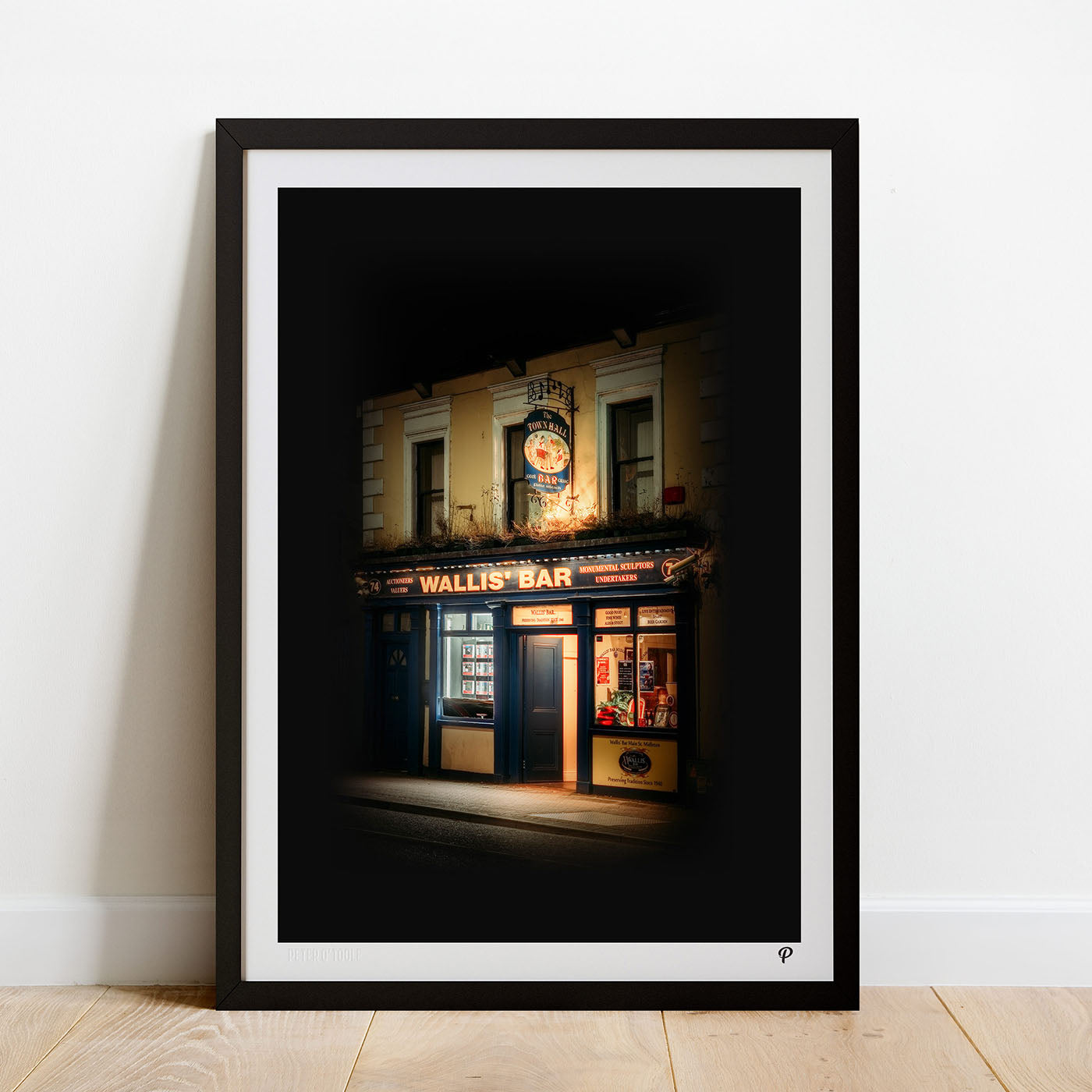 Wallis' Bar Pub Print