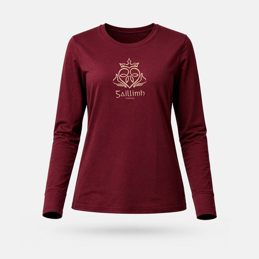 Gaillimh Claddagh - Womens' Long Sleeve T-Shirt