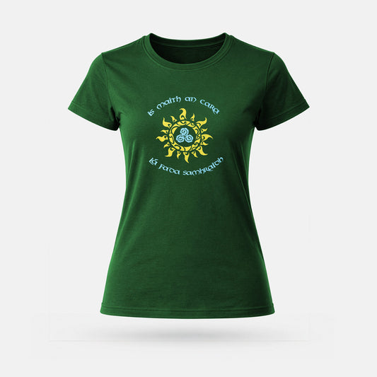 Is Maith an Cara Lá Fada Samhraidh - Womens' T-Shirt