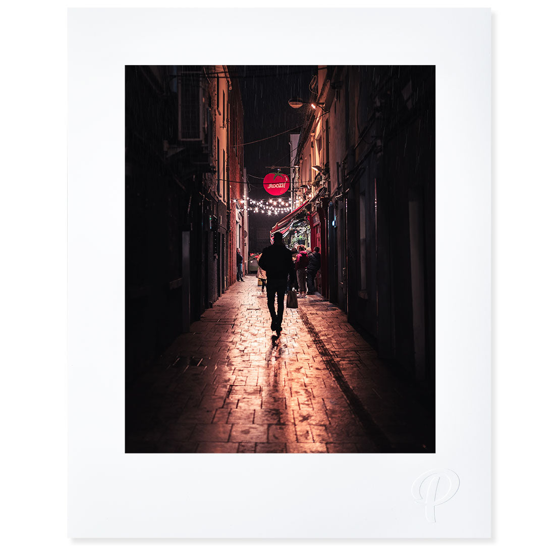 Strolling to Scoozi Print