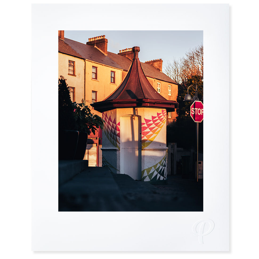 Sunset at the Cross Print